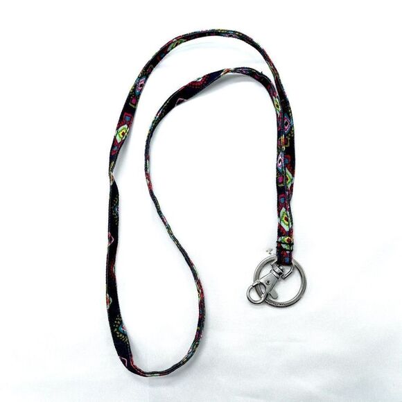Vera Bradley Lanyard Keychain - Picture 1 of 3